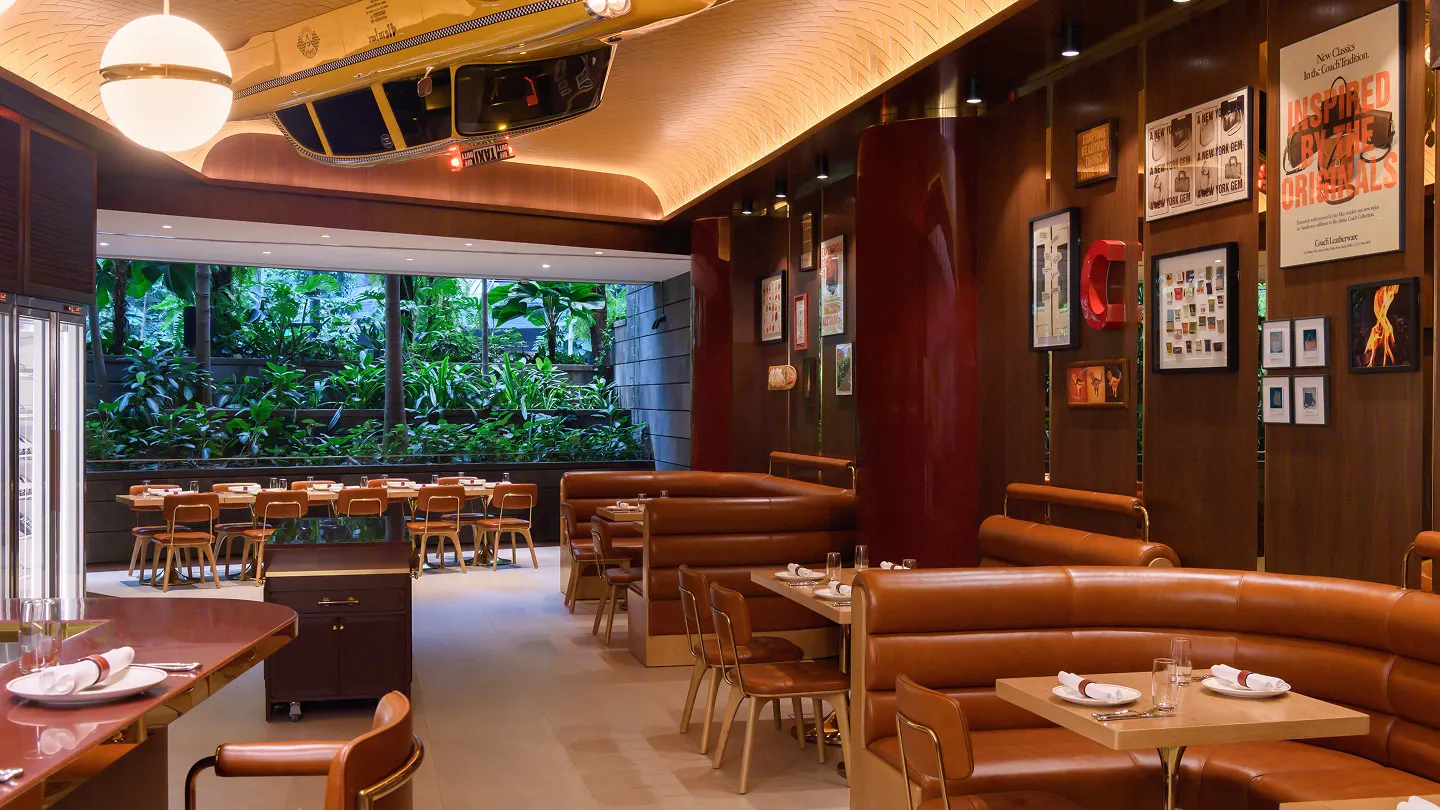 Teleport to New York at Coach’s New Restaurant in Singapore